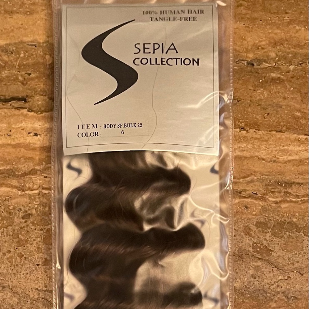 Sepia Collection 100% human hair extensions